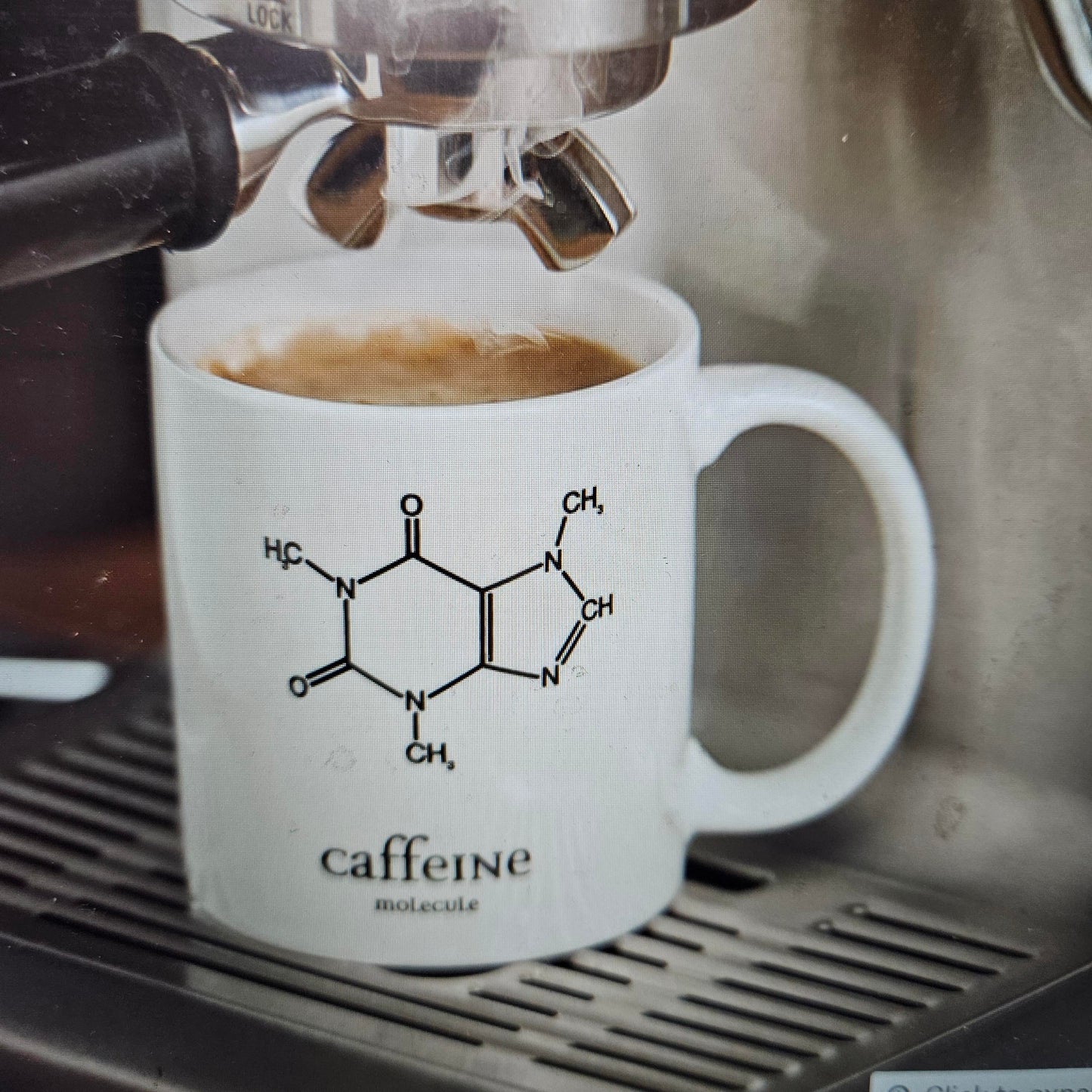 Caffeine Molecule Mug